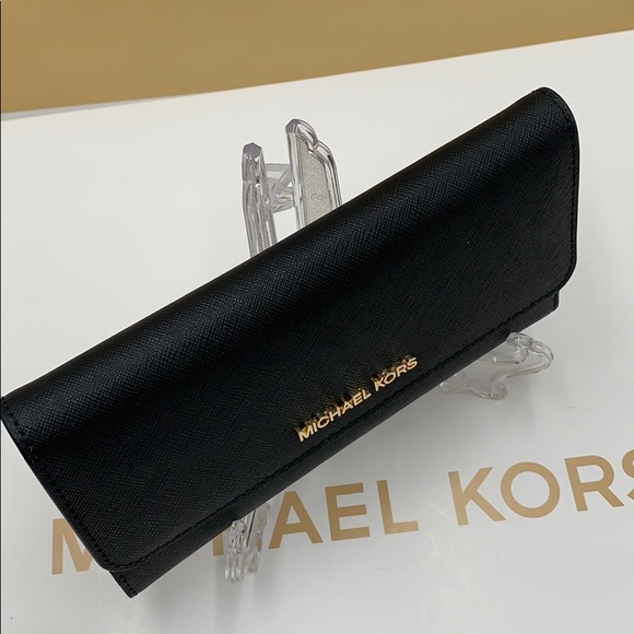 Michael Kors Jet Set Travel Lg Trifold Wallet - Picture 3 of 16